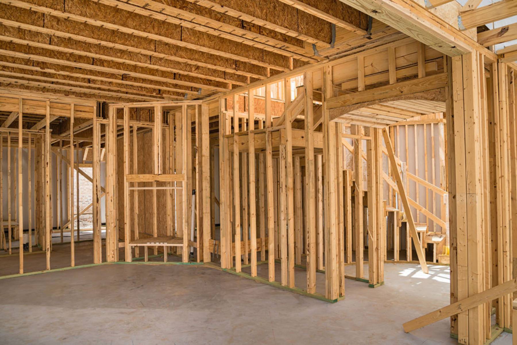 New Construction Pre-Drywall